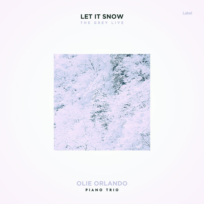2D view of Premade Pop Album Cover - White Lilac #8643 | AlbumArtZone*