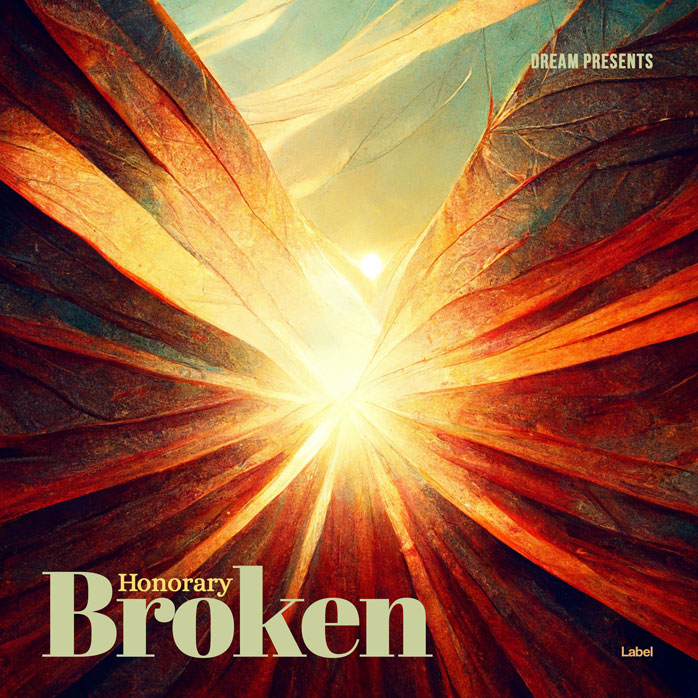2D view of Premade Electronica & Ambient Album Cover - Old Brick #8825 | AlbumArtZone*