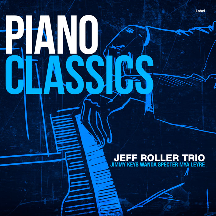 2D view of Premade Traditional Jazz & Blues Album Cover - Deep Cove #8848 | AlbumArtZone*