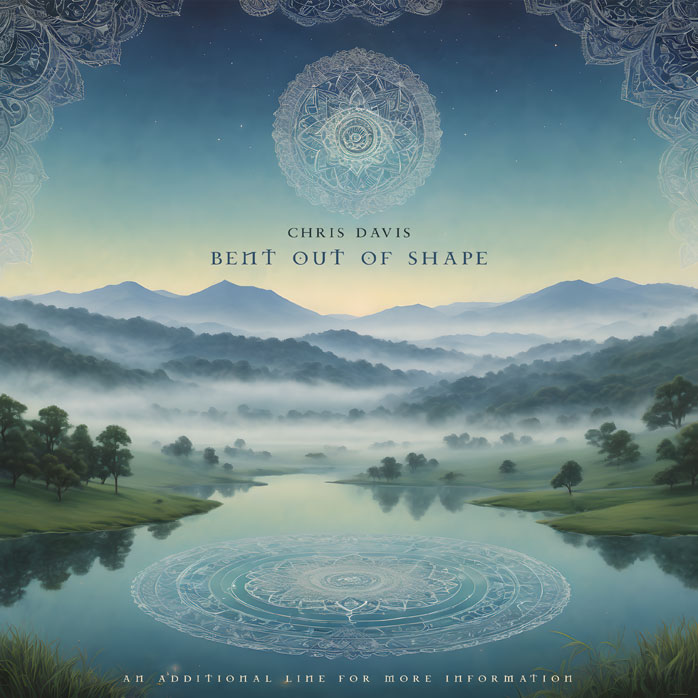 2D view of Premade New Age Album Cover - Juniper #10008 | AlbumArtZone*