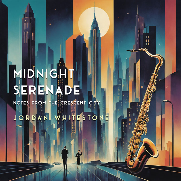 2D view of Premade Traditional Jazz & Blues Book Cover - Tuna #10020 | AlbumArtZone*
