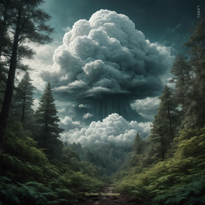 2D view of Premade Indie & Folk Music Album Cover - Outer Space #10179 | AlbumArtZone*