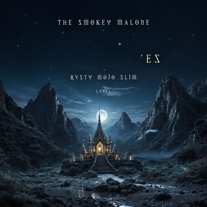 2D view of Premade Rock,Punk & Alternative Album Cover - Big Stone #10290 | AlbumArtZone*