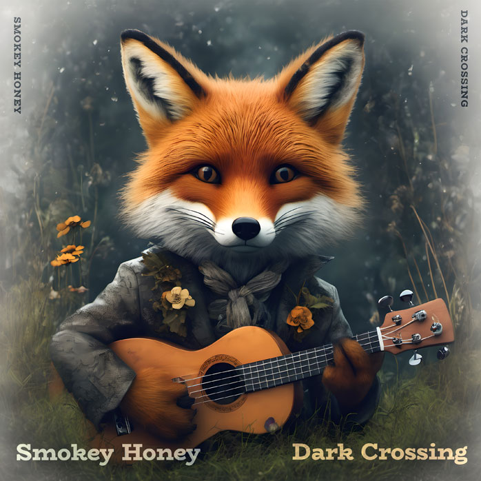 2D view of Premade Country & Acoustic Album Cover - Lunar Green #10376 | AlbumArtZone*