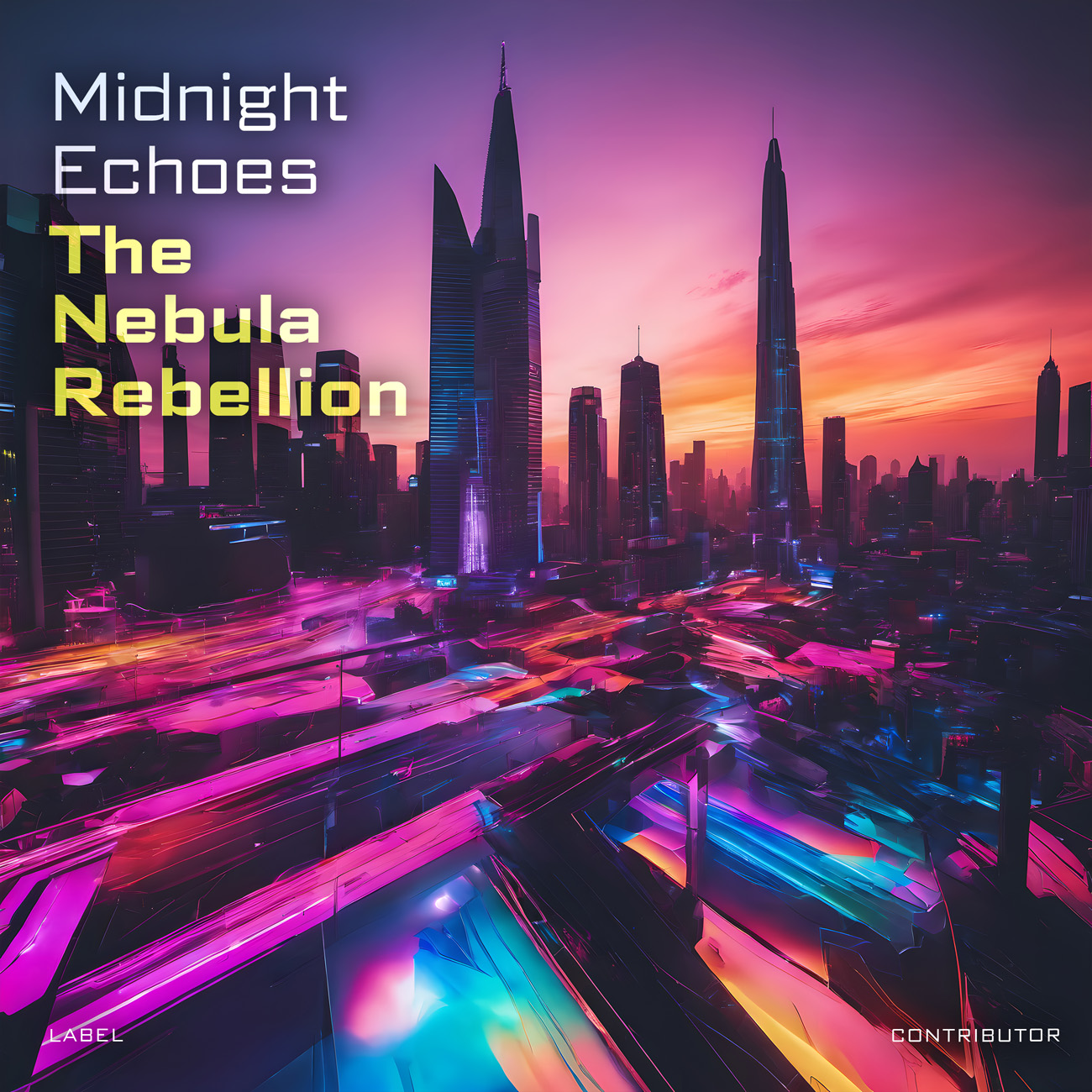 2D view of Premade Contemporary Music Album Cover - Charm #10474 | AlbumArtZone*
