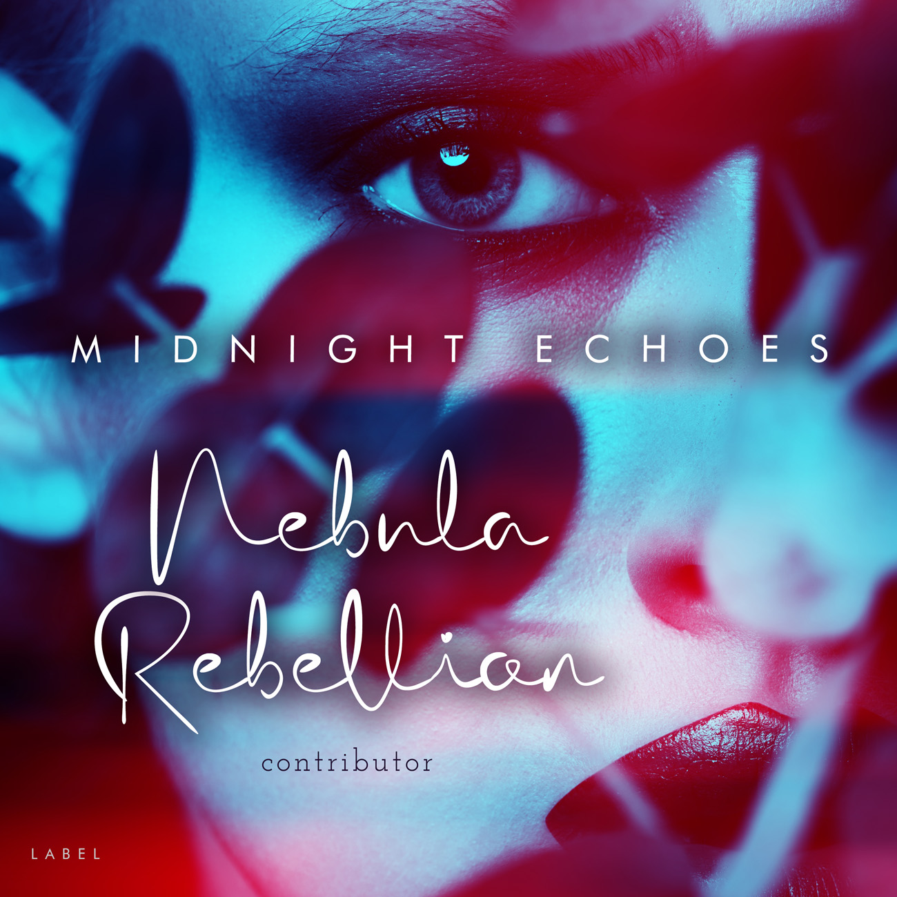 2D view of Premade Pop Album Cover - Wine Berry #10508 | AlbumArtZone*