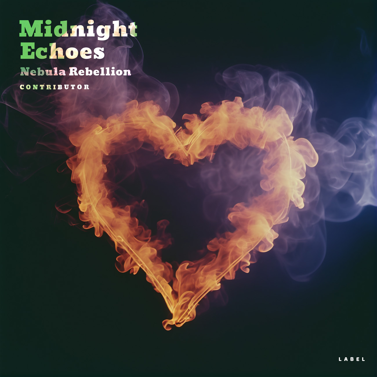 2D view of Premade Electronica & Ambient Album Cover - Mirage #10550 | AlbumArtZone*