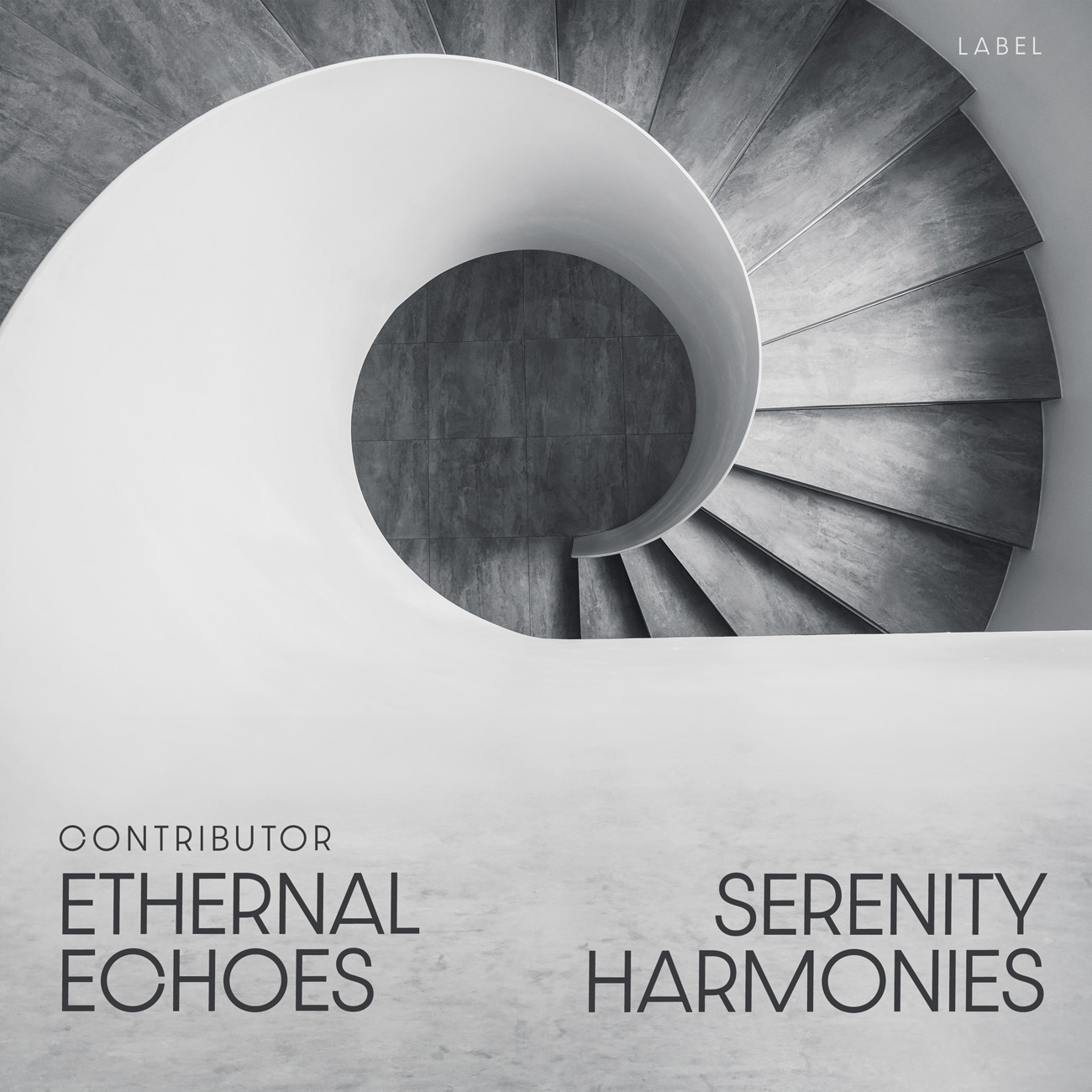 2D view of Premade Podcast Album Cover - French Gray #10605 | AlbumArtZone*