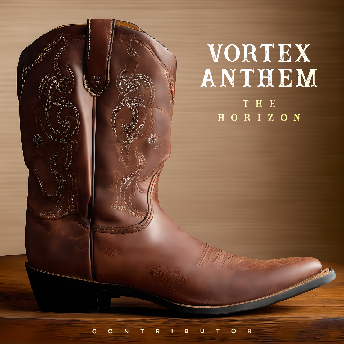 2D view of Premade Country & Acoustic Book Cover - Shingle Fawn #10844 | AlbumArtZone*