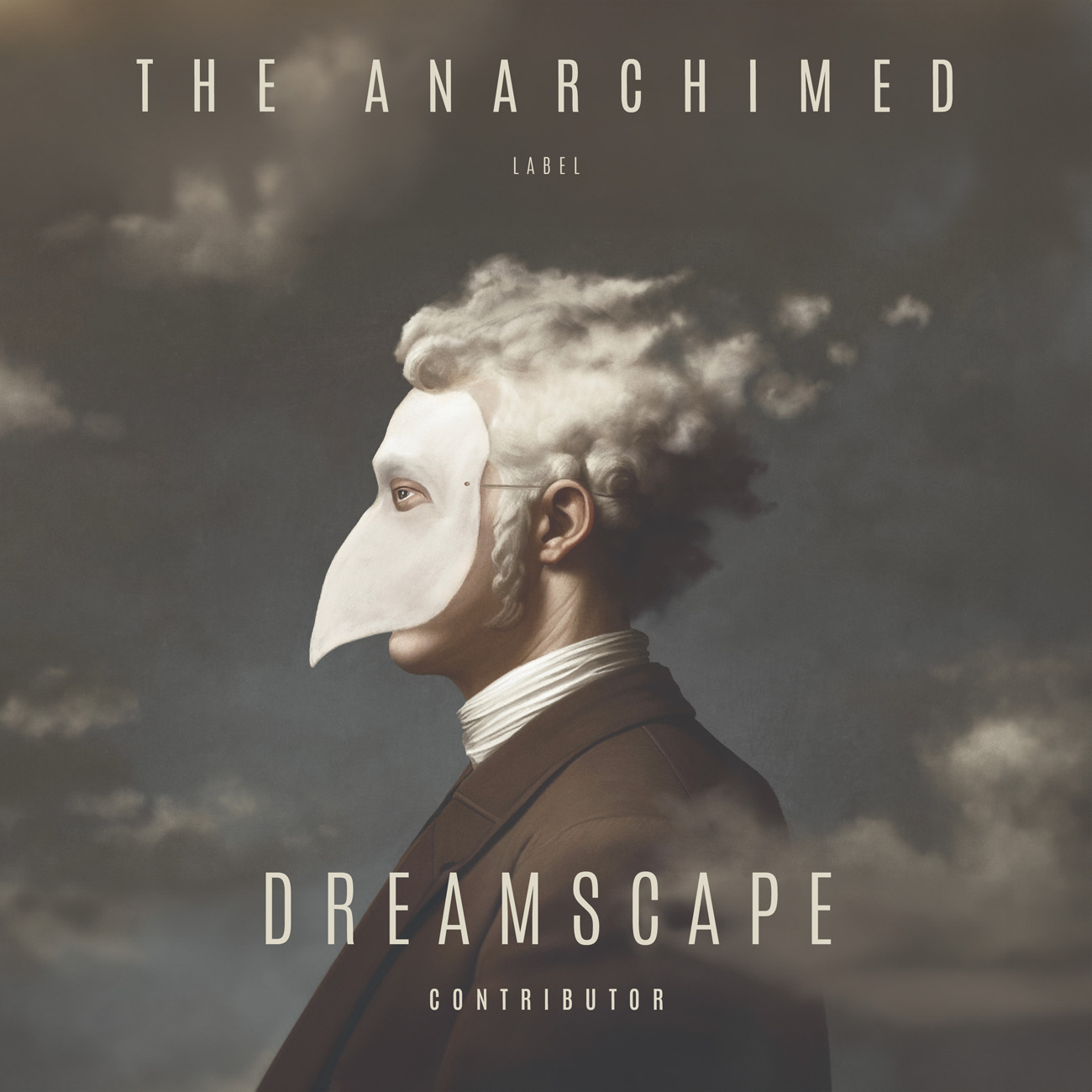 2D view of Premade Electronica & Ambient Book Cover - Fuscous Gray #11163 | AlbumArtZone*