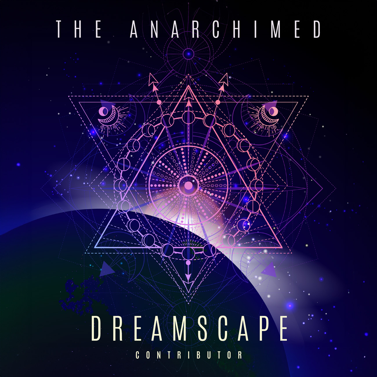 2D view of Premade Electronica & Ambient Book Cover - Black Pearl #11167 | AlbumArtZone*