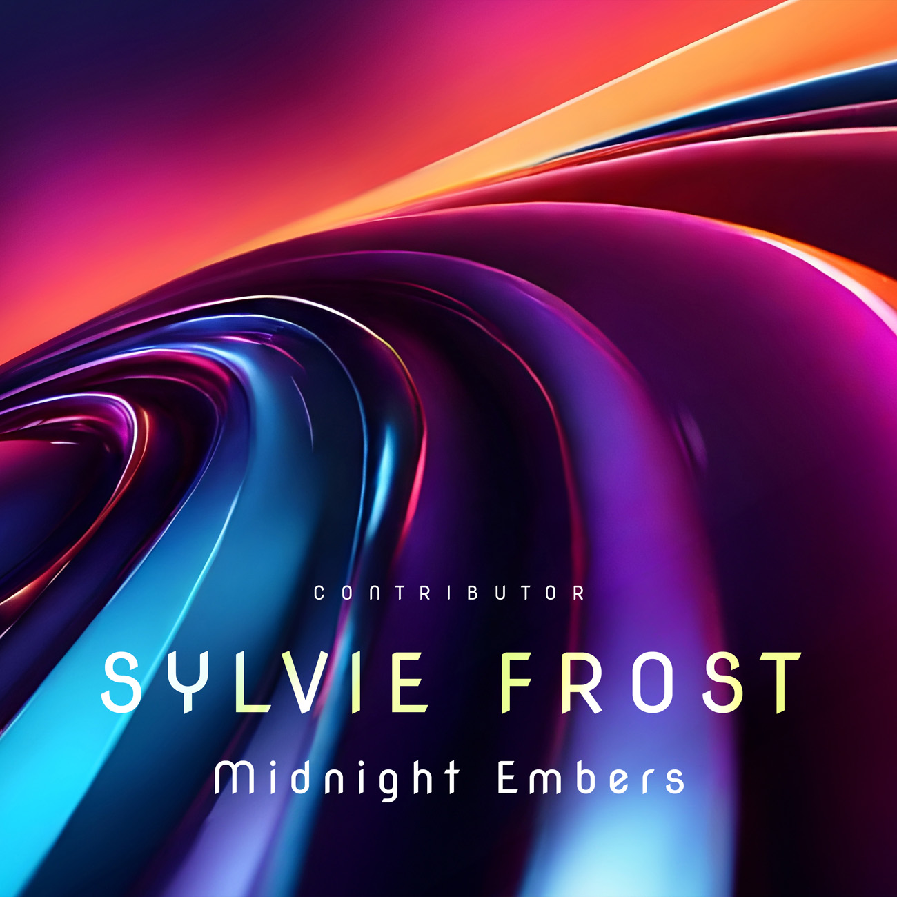 2D view of Premade Contemporary Music Album Cover - Sunglo #11286 | AlbumArtZone*
