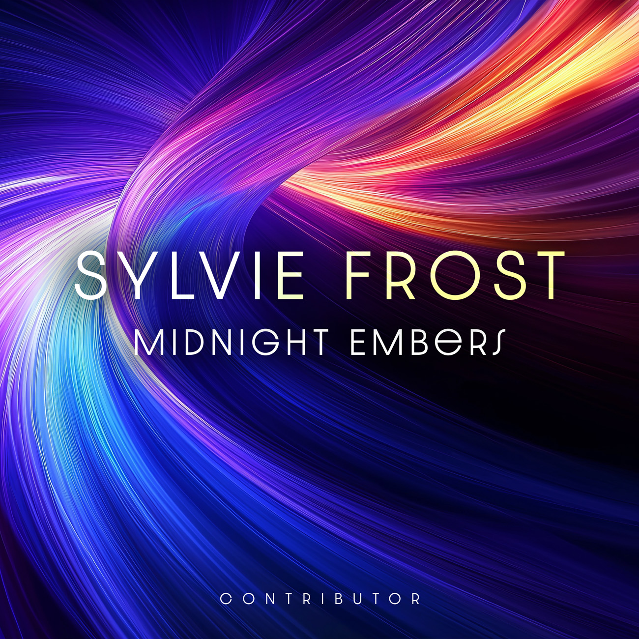2D view of Premade Contemporary Music Album Cover - Violet #11287 | AlbumArtZone*