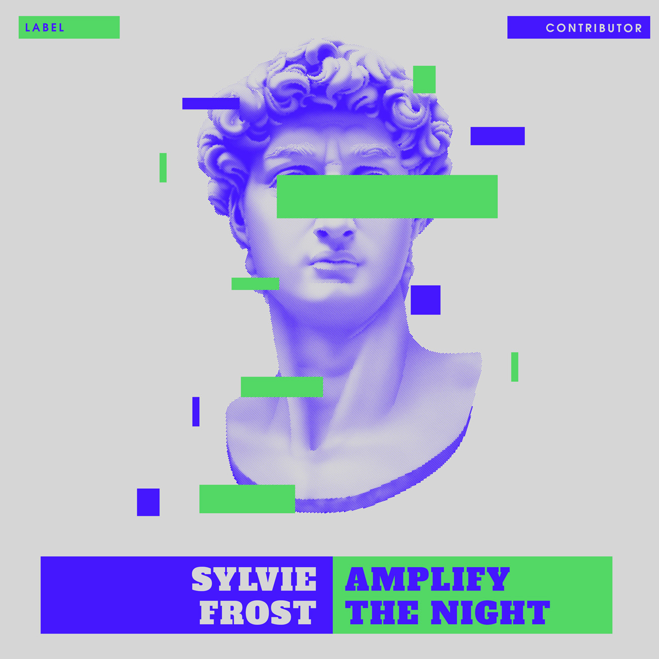 2D view of Premade Pop Album Cover - Iron #11341 | AlbumArtZone*