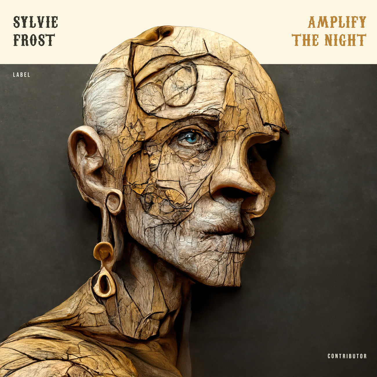 2D view of Premade Indie & Folk Music Book Cover - Hampton #11347 | AlbumArtZone*