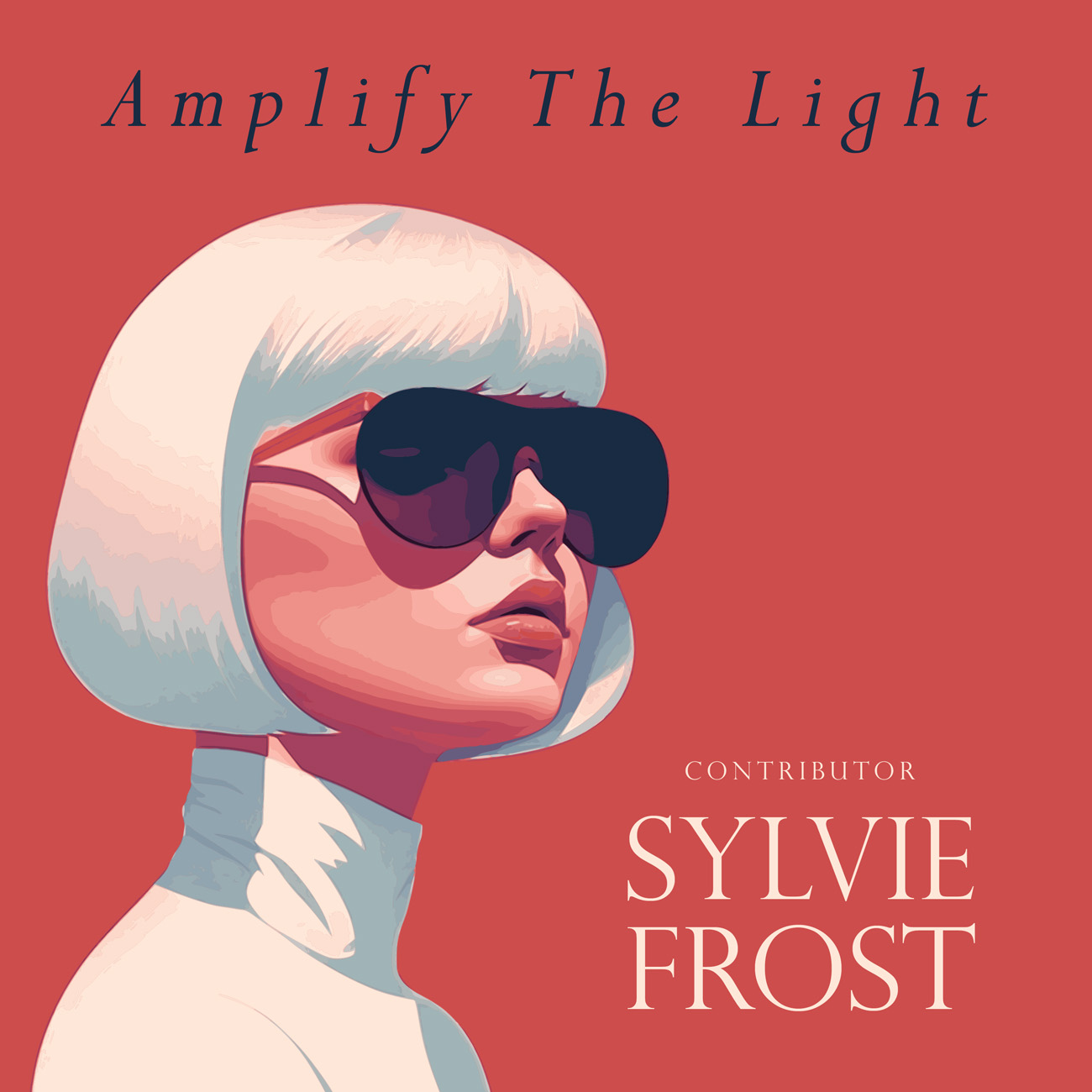 2D view of Premade Pop Album Cover - Chestnut Rose #11351 | AlbumArtZone*