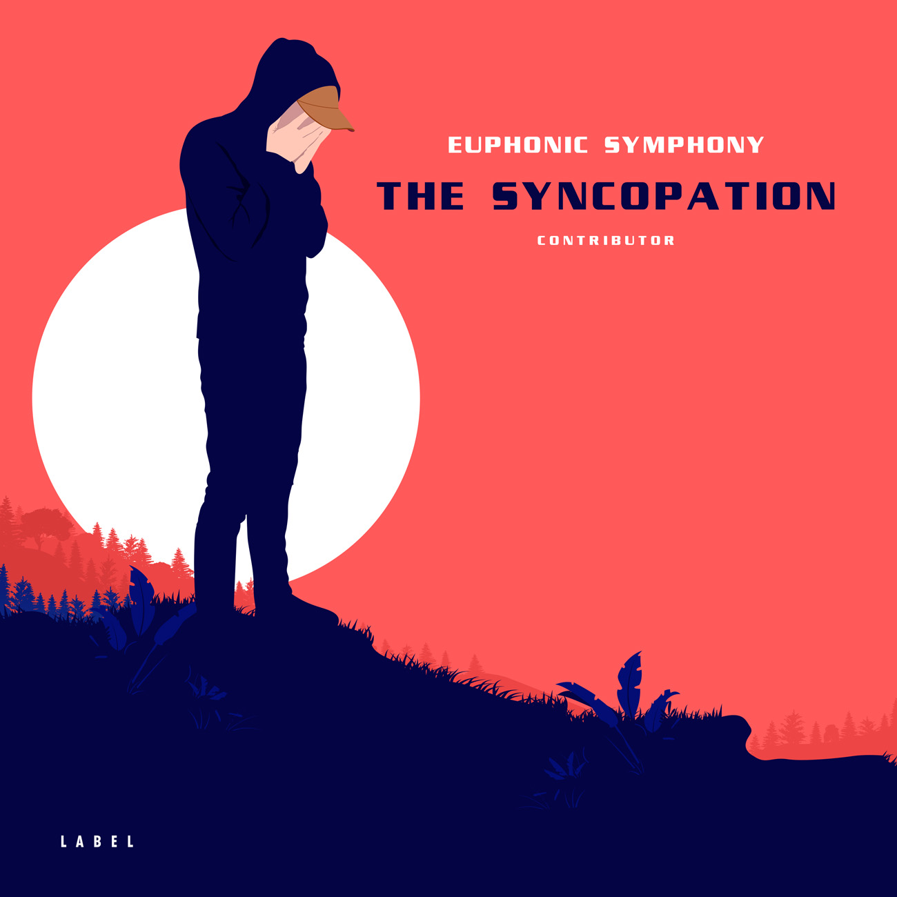 2D view of Premade Contemporary Music Album Cover - Carnation #11419 | AlbumArtZone*