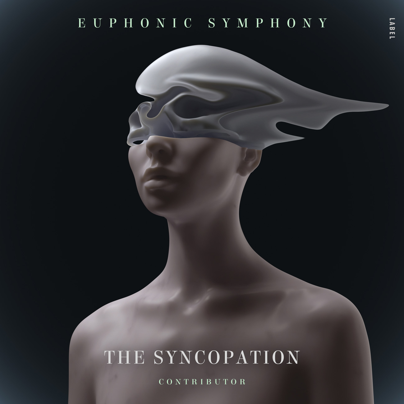2D view of Premade Contemporary Music Album Cover - Shark #11446 | AlbumArtZone*