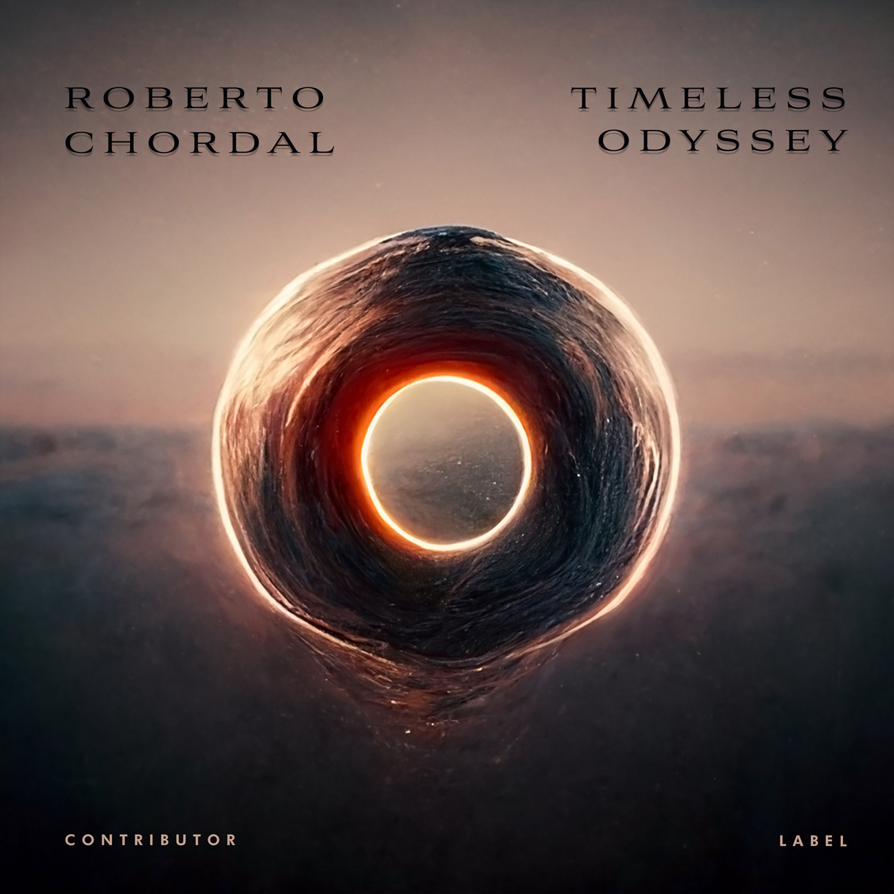 2D view of Premade Electronica & Ambient Album Cover - Thunder #11598 | AlbumArtZone*