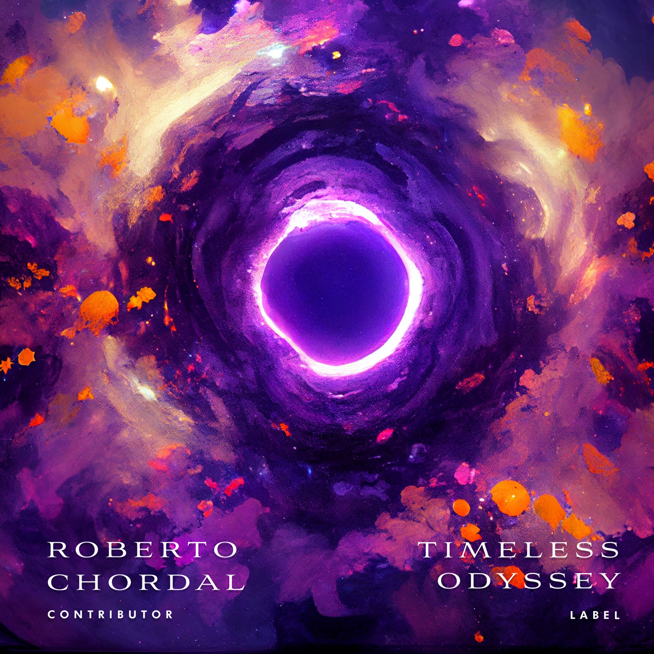 2D view of Premade Electronica & Ambient Album Cover - Honey Flower #11599 | AlbumArtZone*