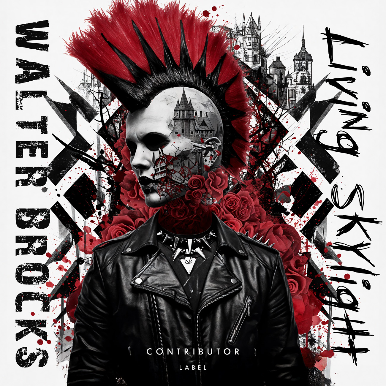 2D view of Premade Rock,Punk & Alternative Album Cover - Ebb #11826 | AlbumArtZone*
