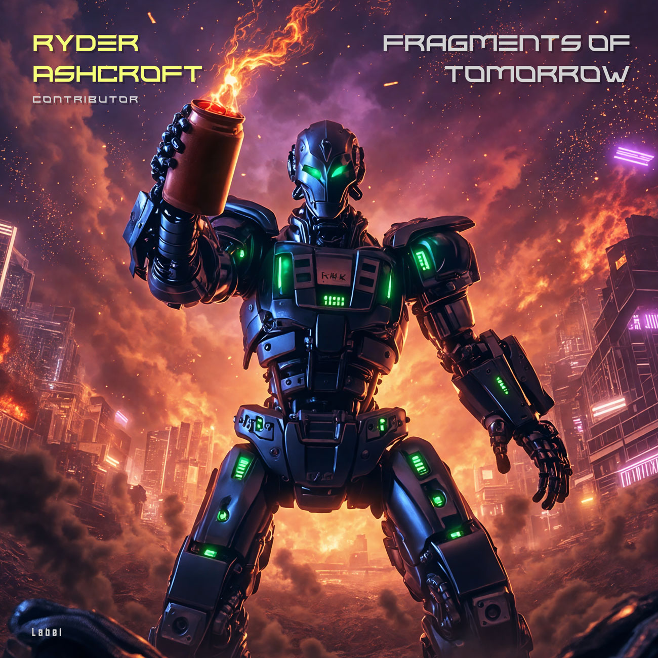 2D view of Premade EDM, House & Dub Album Cover - Thunder #11906 | AlbumArtZone*