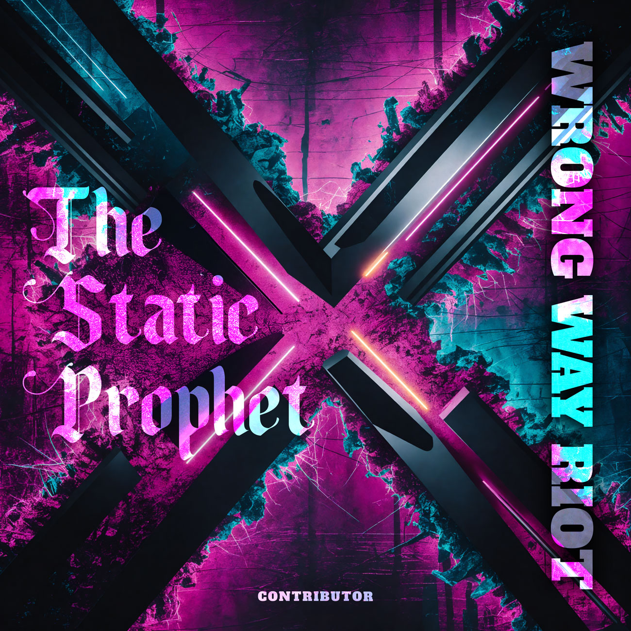 2D view of Premade EDM, House & Dub Album Cover - Fuchsia Pink #11935 | AlbumArtZone*