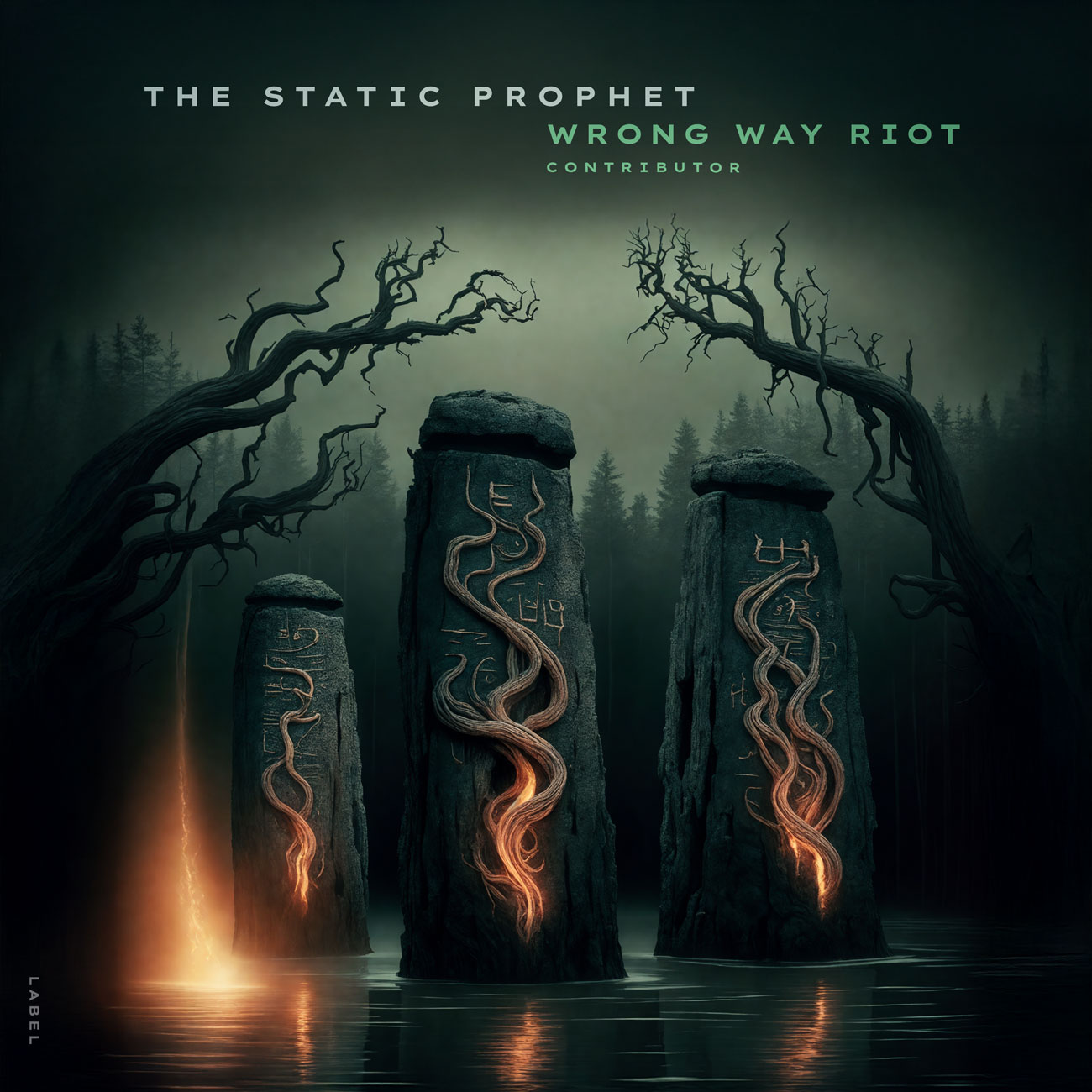 2D view of Premade Rock,Punk & Alternative Album Cover - Bunker #12022 | AlbumArtZone*