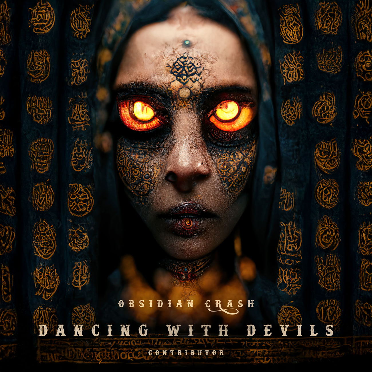 2D view of Premade Indie & Folk Music Book Cover - Cod Gray #12067 | AlbumArtZone*