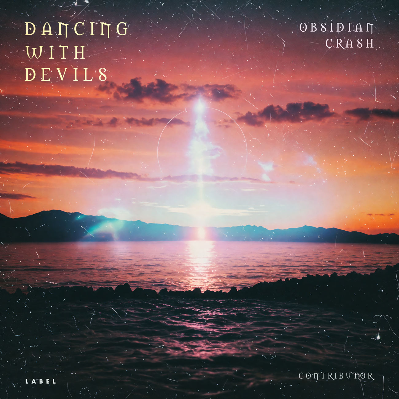 2D view of Premade Electronica & Ambient Album Cover - Baltic Sea #12079 | AlbumArtZone*