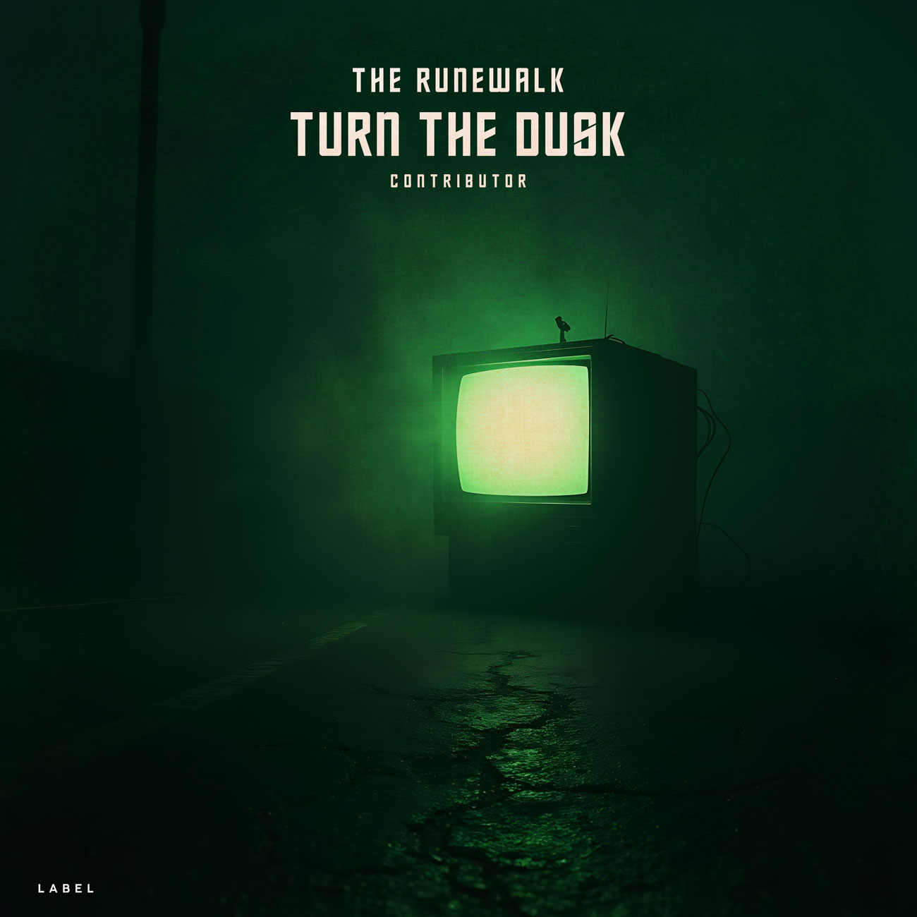 2D view of Premade EDM, House & Dub Album Cover - Bottle Green #12171 | AlbumArtZone*