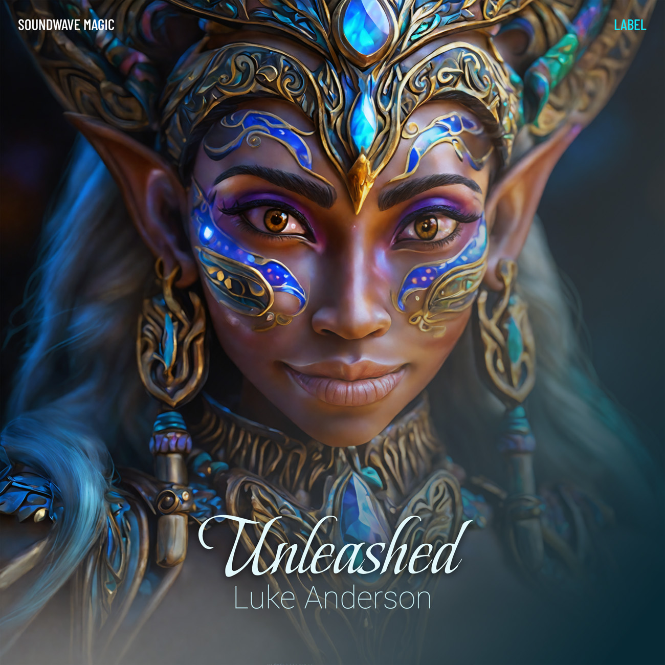 2D view of Premade Contemporary Music Album Cover - Tuna #16033 | AlbumArtZone*