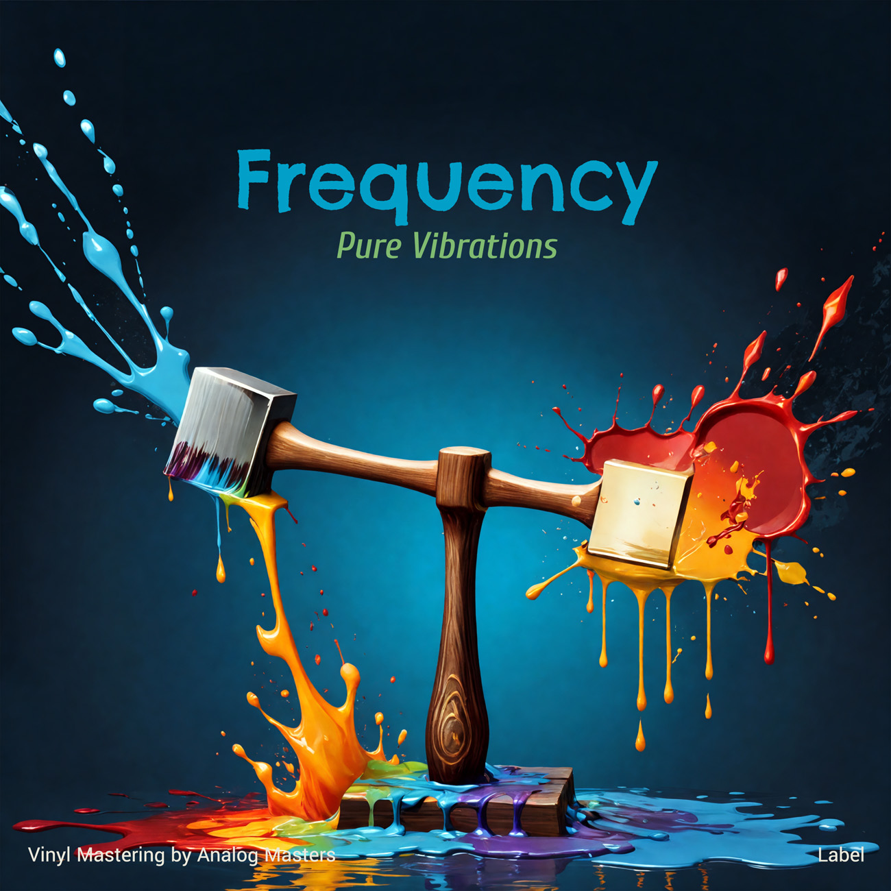 2D view of Premade Contemporary Music Album Cover - Big Stone #16125 | AlbumArtZone*