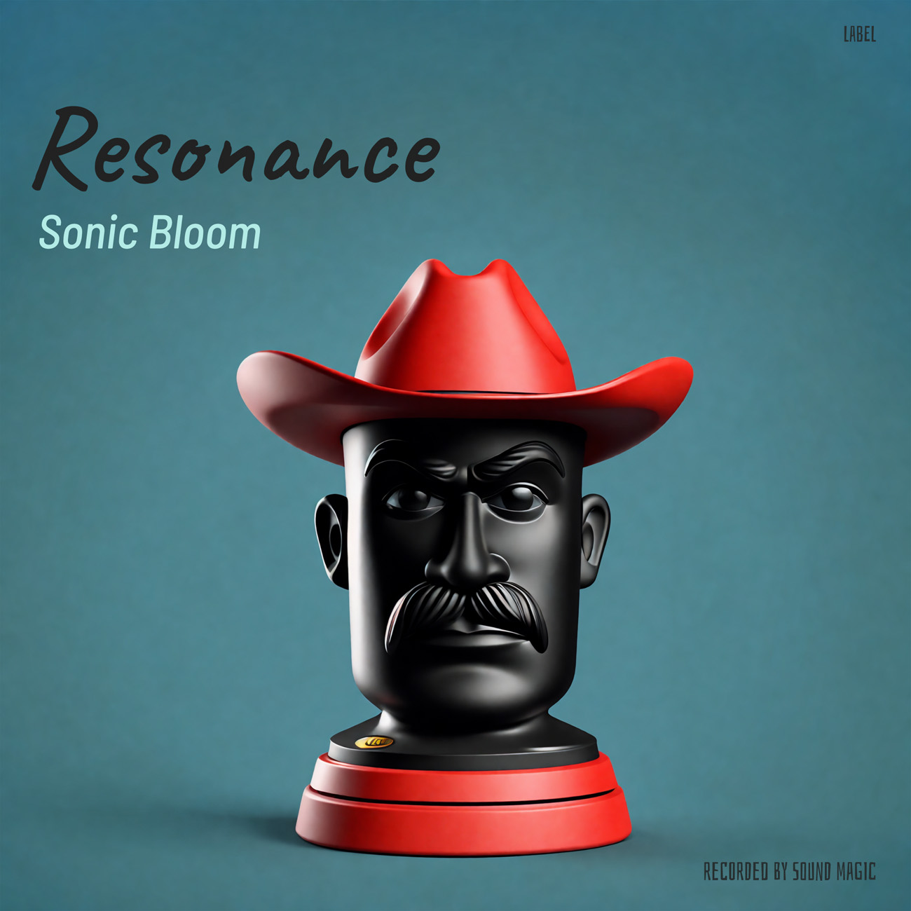 2D view of Premade Contemporary Music Album Cover - Bismark #16152 | AlbumArtZone*