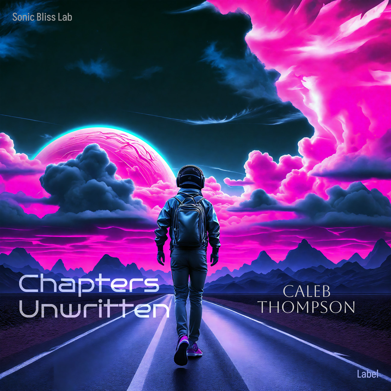 2D view of Premade Electronica & Ambient Album Cover - Orchid #16316 | AlbumArtZone*