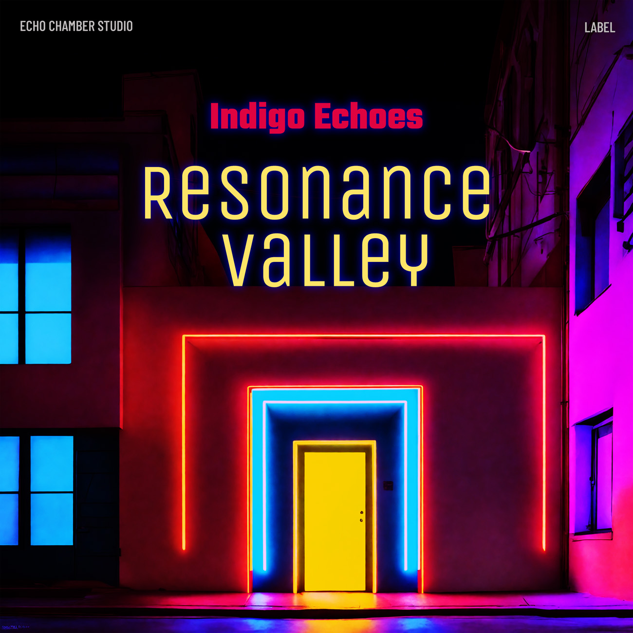 2D view of Premade Electronica & Ambient Album Cover - Mandy #16334 | AlbumArtZone*