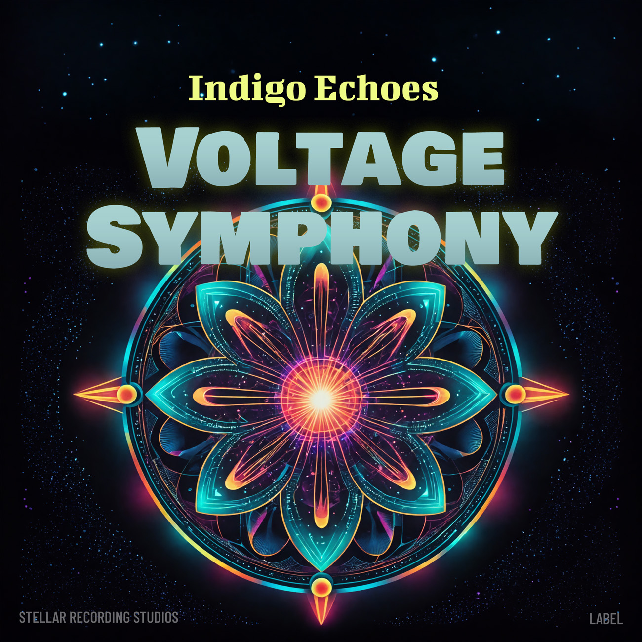 2D view of Premade Contemporary Music Album Cover - Vulcan #16378 | AlbumArtZone*