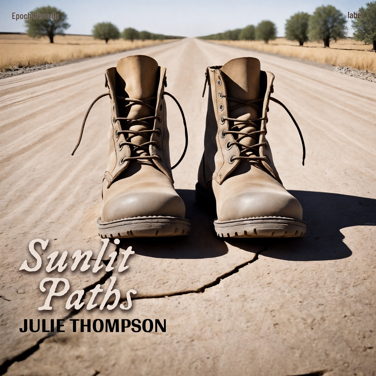 2D view of Premade Country & Acoustic Album Cover - Soft Amber #16409 | AlbumArtZone*