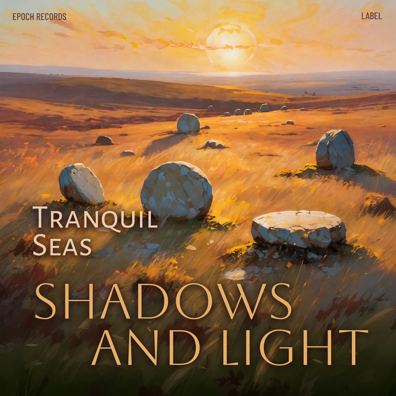 2D view of Premade Indie & Folk Music Album Cover - Tussock #16439 | AlbumArtZone*