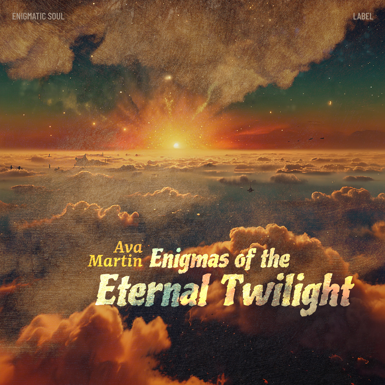 2D view of Premade Electronica & Ambient Album Cover - Shingle Fawn #16633 | AlbumArtZone*