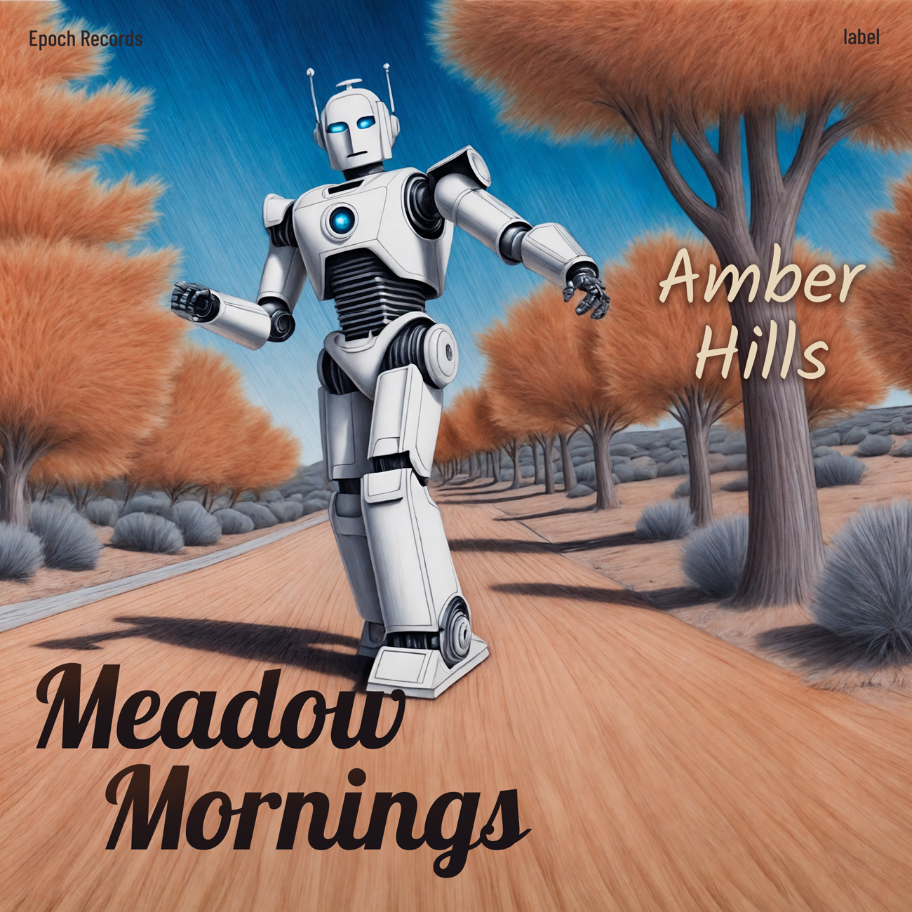 2D view of Premade Contemporary Music Album Cover - Sandal #16640 | AlbumArtZone*