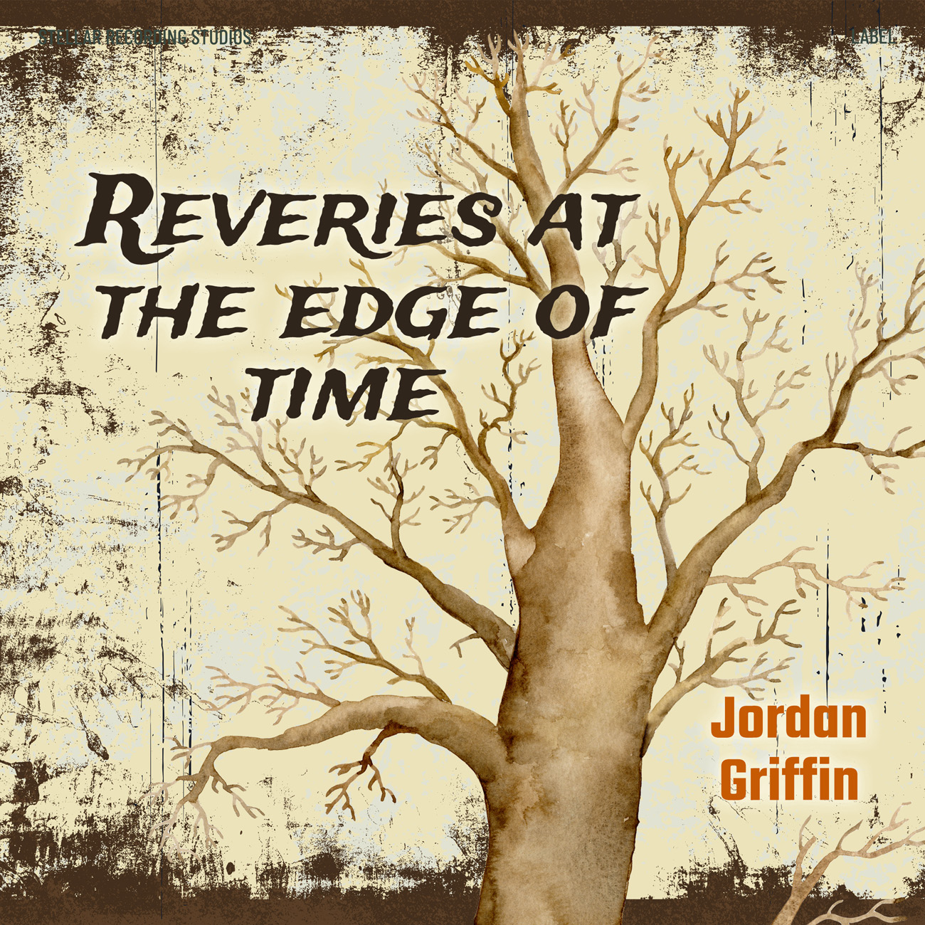 2D view of Premade Indie & Folk Music Book Cover - Double Spanish White #16653 | AlbumArtZone*