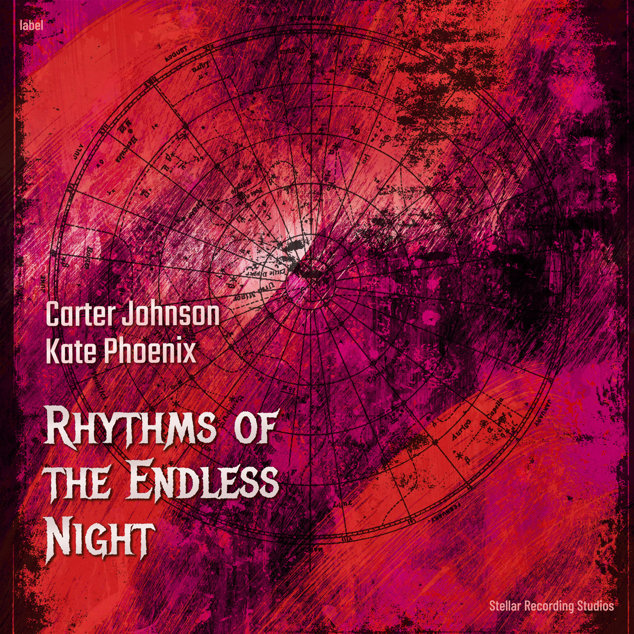 2D view of Premade Contemporary Music Album Cover - Cardinal #16741 | AlbumArtZone*