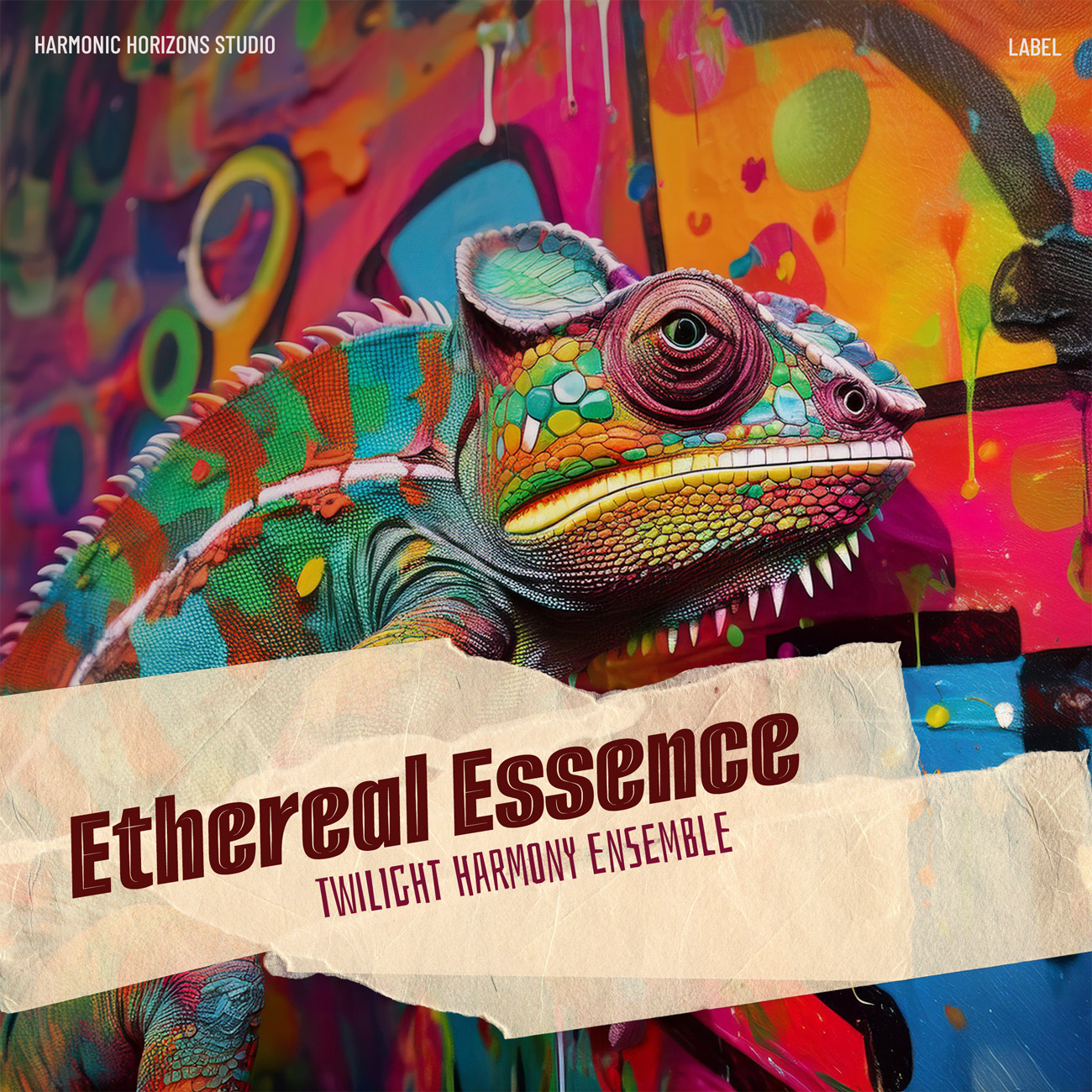 2D view of Premade Contemporary Music Album Cover - El Salva #16765 | AlbumArtZone*