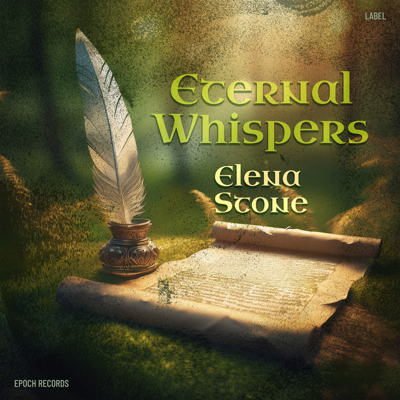 2D view of Premade Indie & Folk Music Book Cover - Birch #16766 | AlbumArtZone*