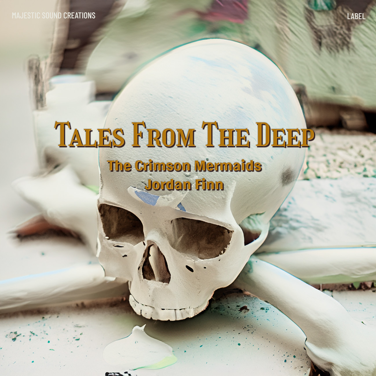 2D view of Premade Contemporary Music Album Cover - Celeste #16799 | AlbumArtZone*
