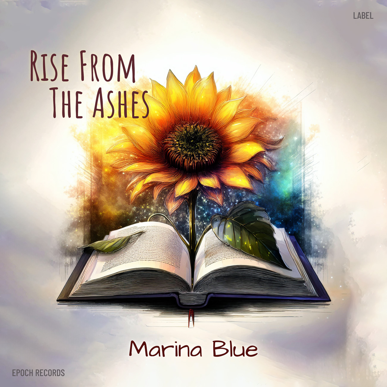 2D view of Premade Contemporary Music Album Cover - Swirl #16804 | AlbumArtZone*