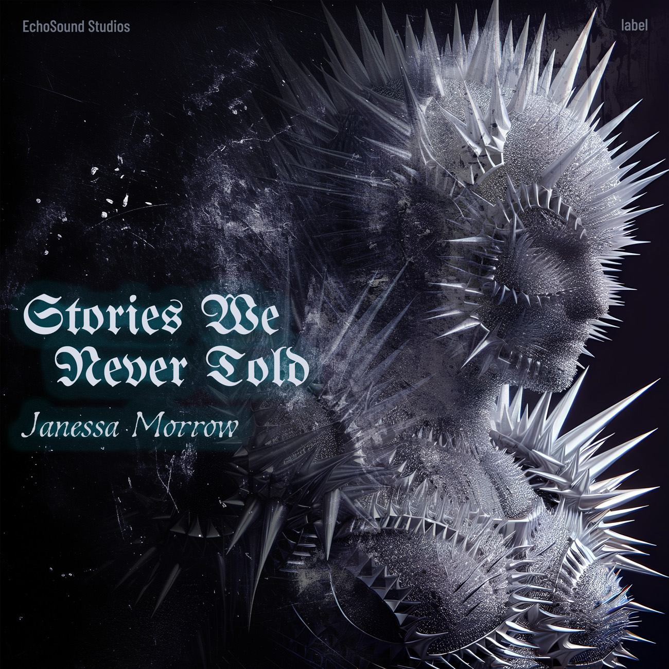 2D view of Premade Contemporary Music Album Cover - Cinder #16842 | AlbumArtZone*