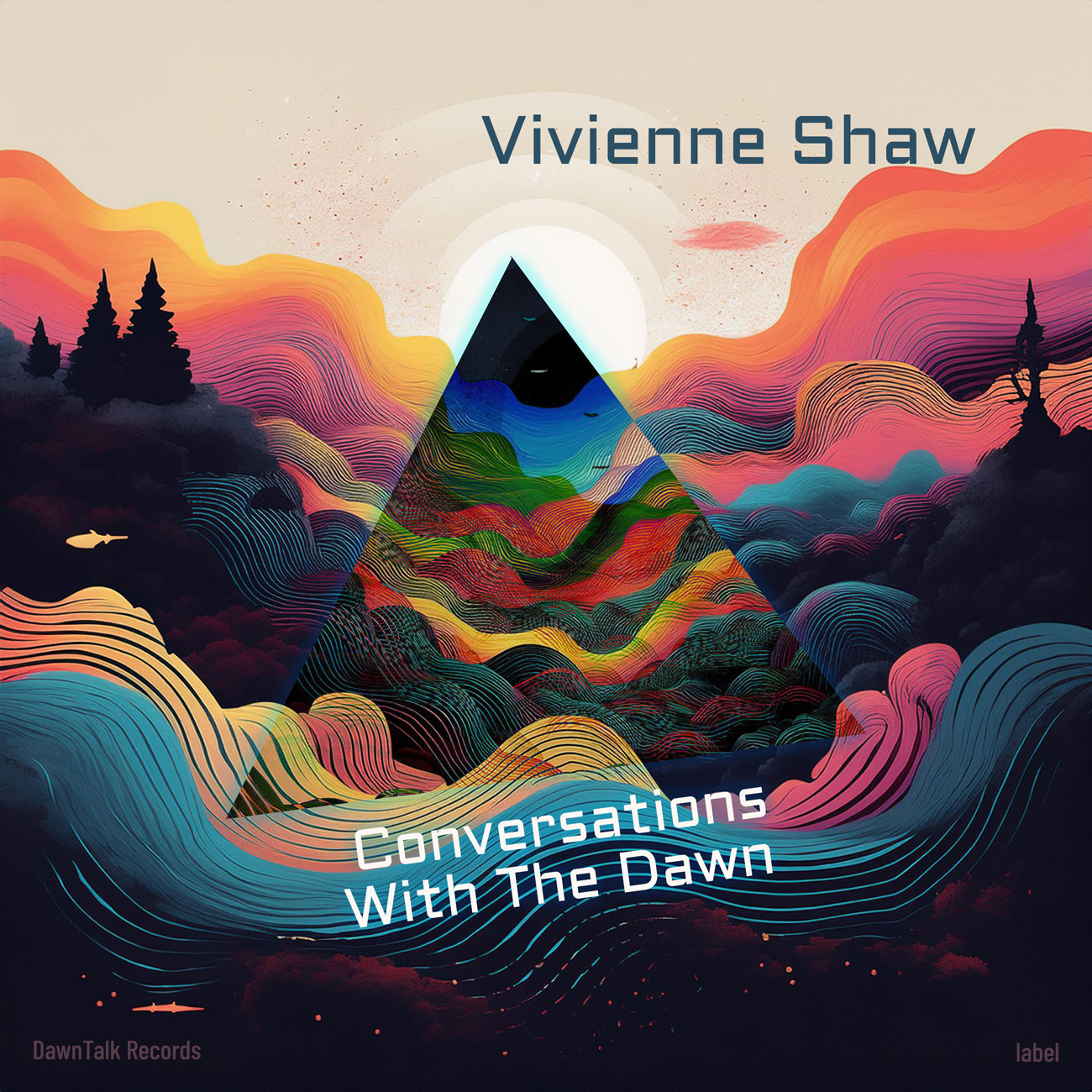 2D view of Premade Electronica & Ambient Album Cover - Charade #16883 | AlbumArtZone*
