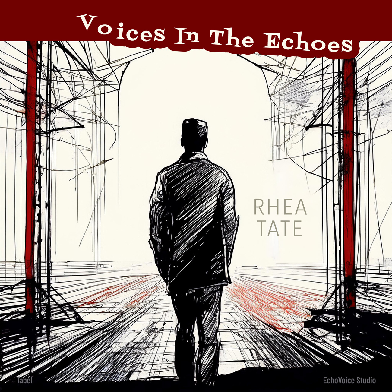 2D view of Premade Contemporary Music Album Cover - Cod Gray #16929 | AlbumArtZone*
